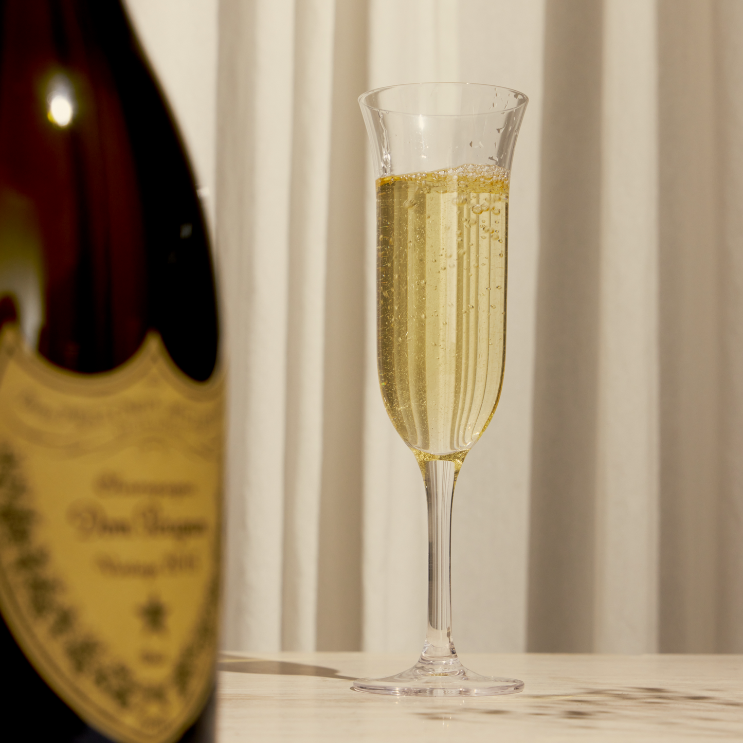 Bellisse Crystal Champagne Glasses Set of 6