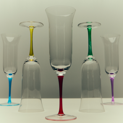 Bellisse Vivant Champagne Glasses Set of 6