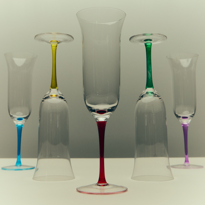 Bellisse Vivant Champagne Glasses Set of 6