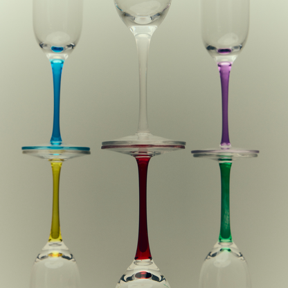 Bellisse Vivant Champagne Glasses Set of 6