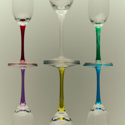 Bellisse Vivant Champagne Glasses Set of 6