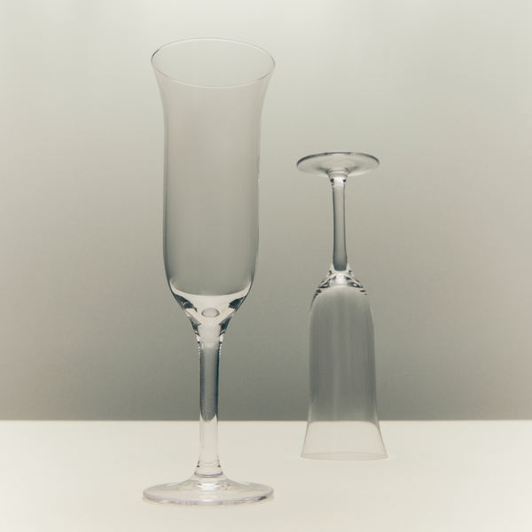 Bellisse Crystal Champagne Glasses Set of 6