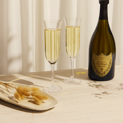 Bellisse Crystal Champagne Glasses Set of 6